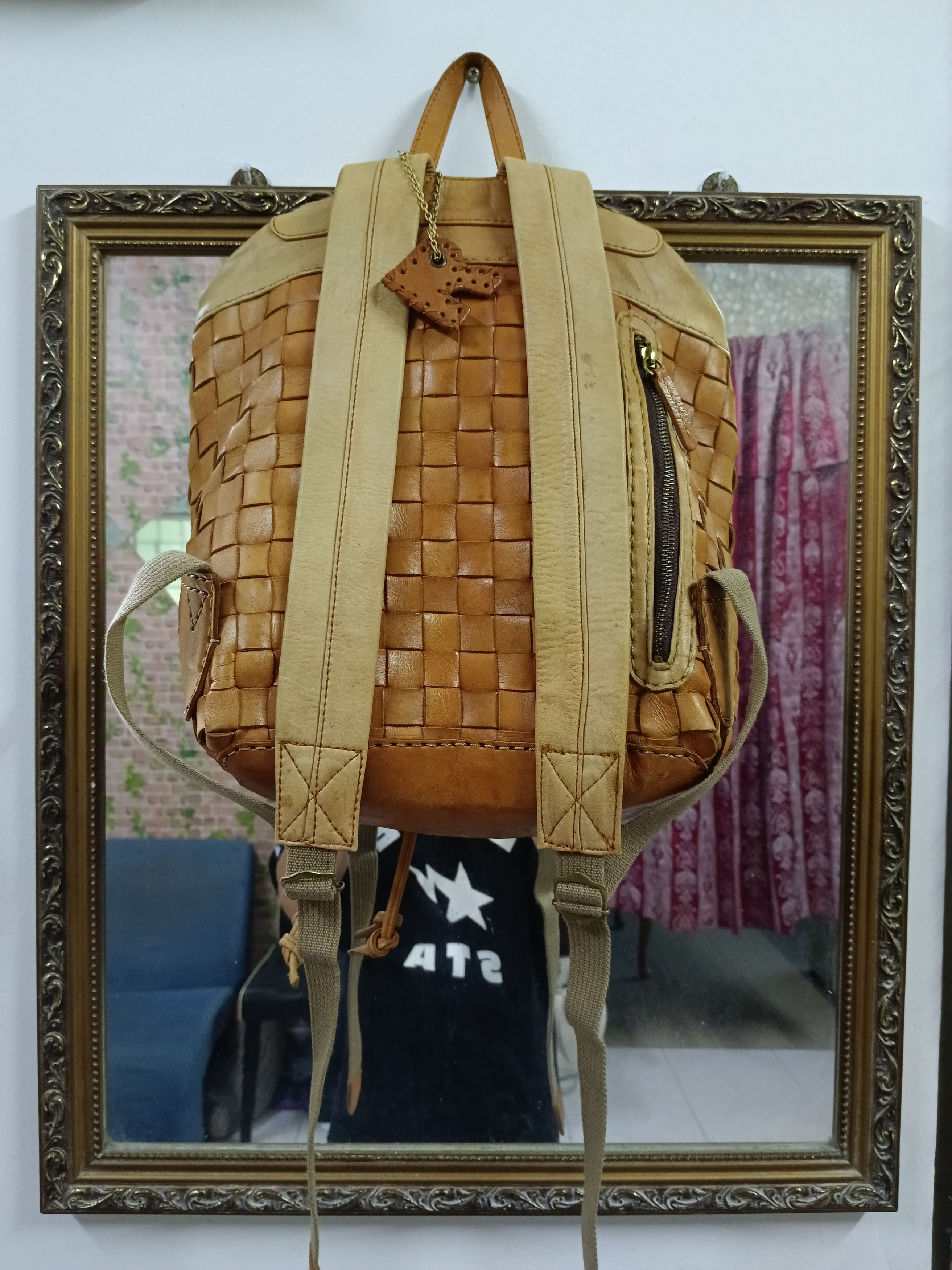 Leather PATINA LEATHER UNISEX ROBILA BAGPACK Size ONE SIZE - 2 Thumbnail