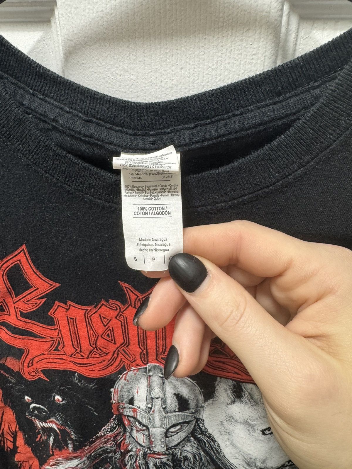 Band Tees × Gildan Ensiferum Path of Glory 2019 NA Tour Viking Metal Band Size US S / EU 44-46 / 1 - 3 Thumbnail