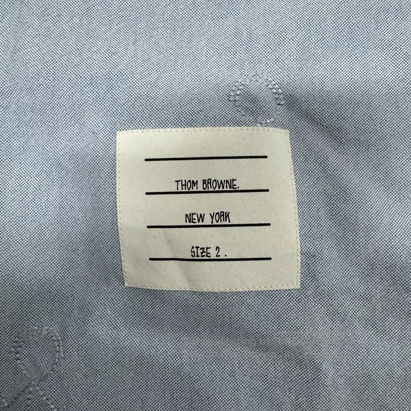 Thom Browne thom browne long sleeve shirt with embroidery. Size US M / EU 48-50 / 2 - 5 Thumbnail