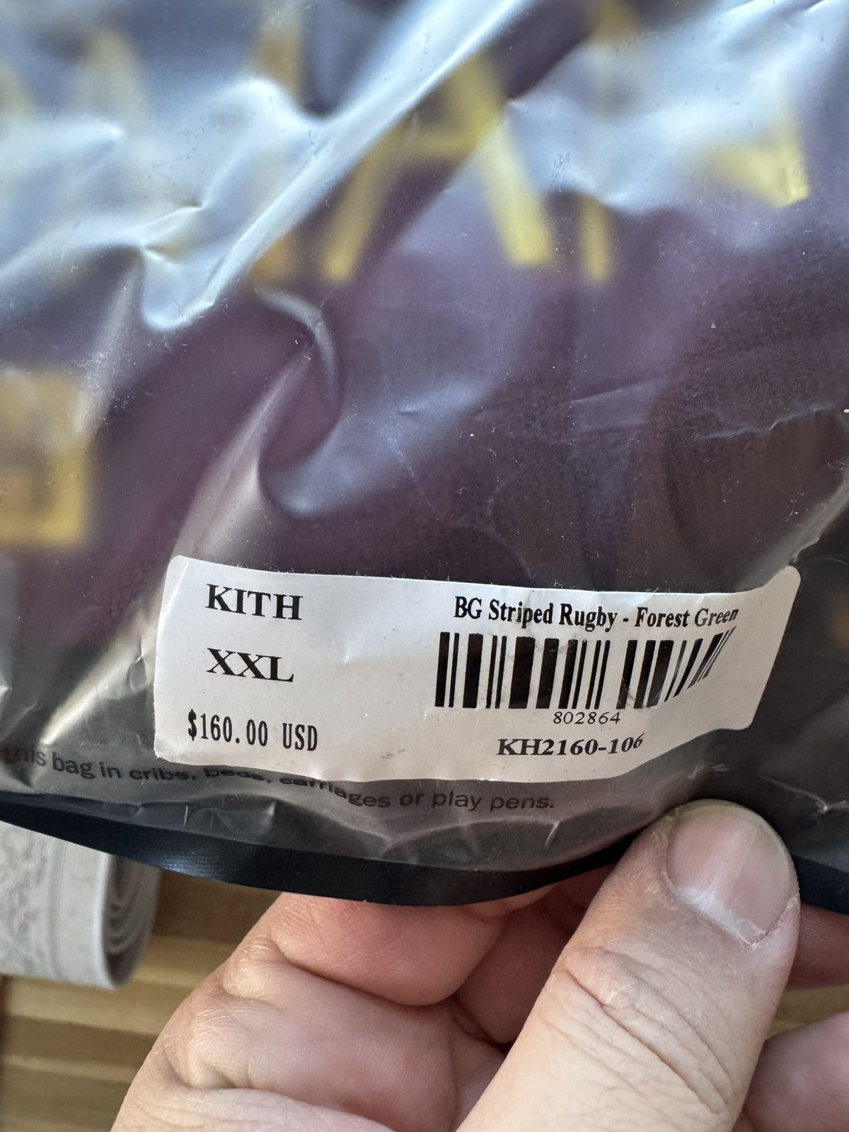 Bergdorf Goodman × Kith DEADSTOCK Kith X Bergdorf Goodman F/W 2017 Rugby Size US XXL / EU 58 / 5 - 4 Thumbnail