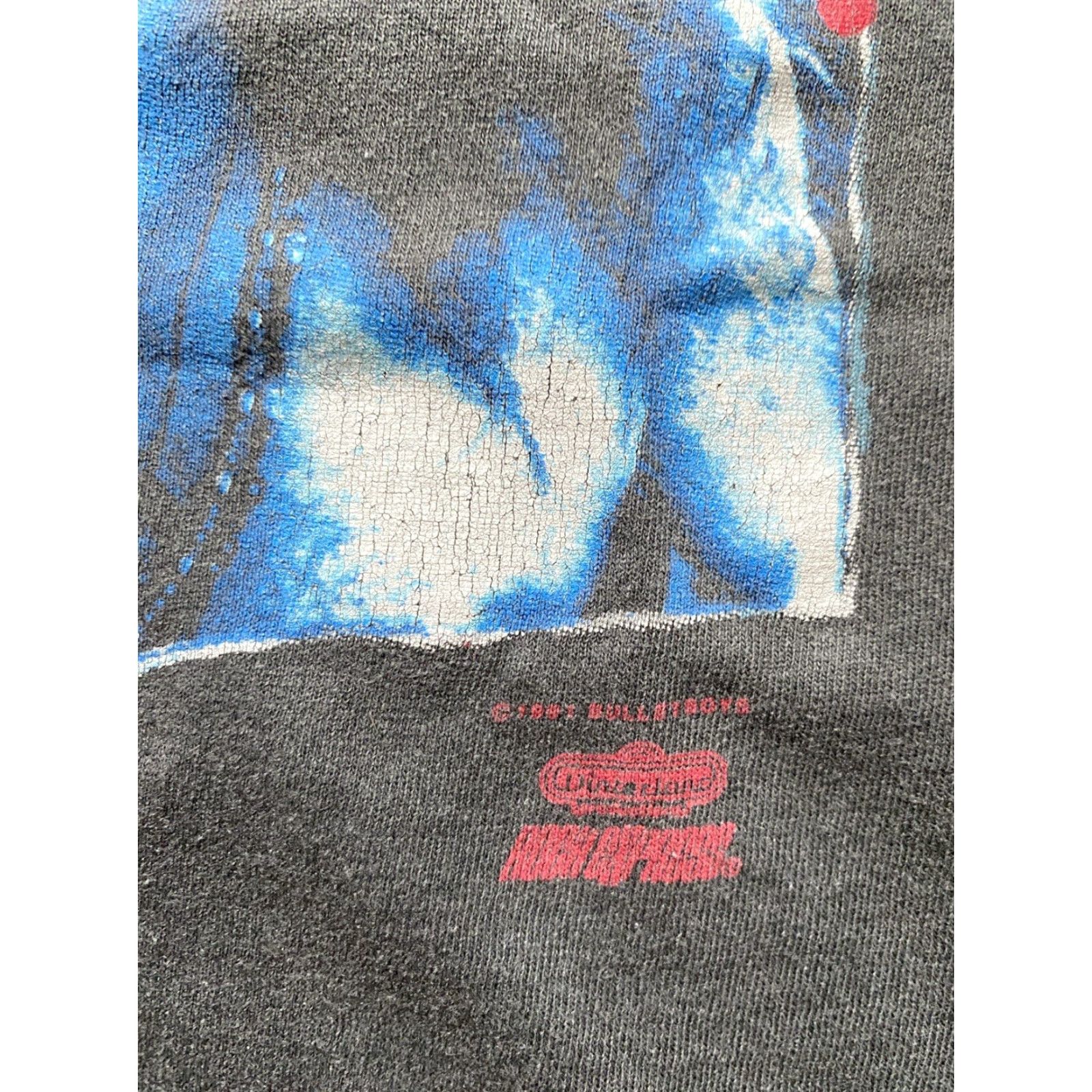 Vintage VINTAGE Bullet Boys FREAK SHOW 90s T-Shirt 1991 Mens XL Dark Gray Short Sleeve Shirt 90s Mens Size US XL / EU 56 / 4 - 2 Thumbnail