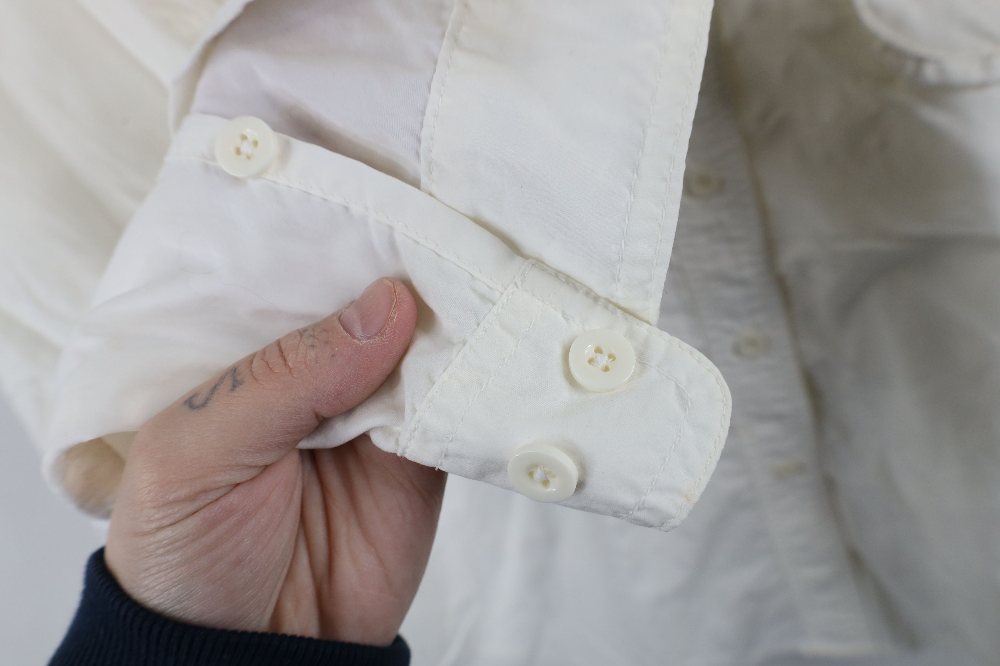 Cabelas × Vintage Vintage Cabelas Guidewear Safari Bush Button Shirt White Size US XL / EU 56 / 4 - 10 Thumbnail