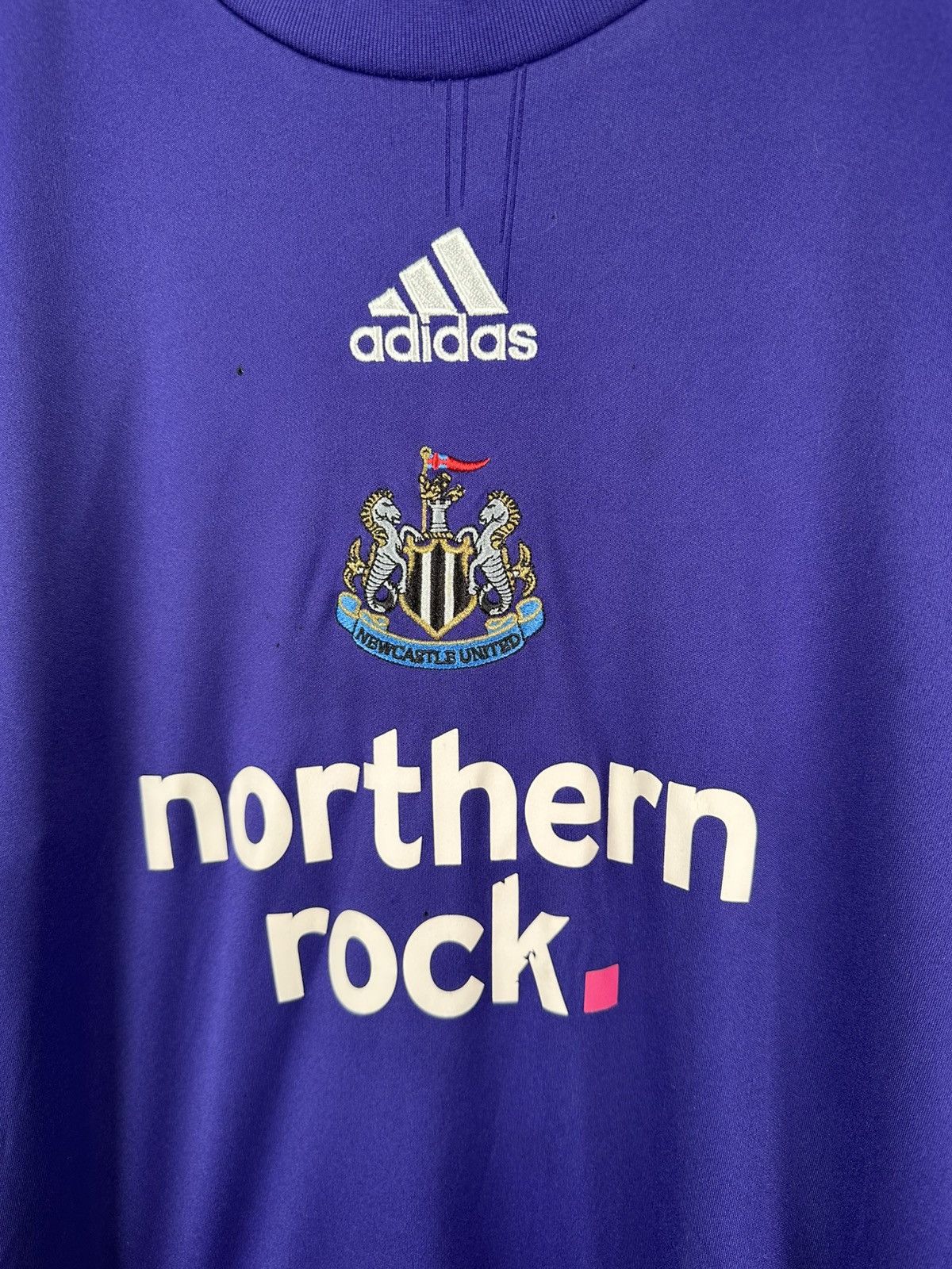 Adidas × Vintage Adidas Newcastle United Soccer Jersey Football 2008/2009 Size US L / EU 52-54 / 3 - 3 Thumbnail