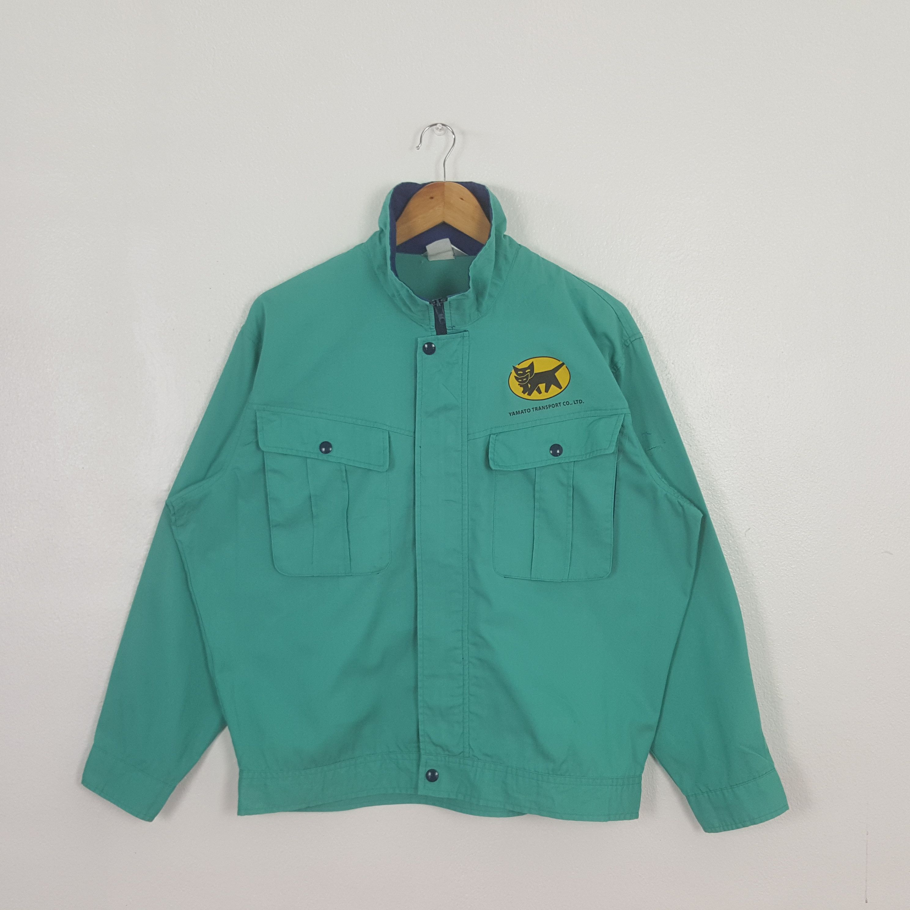 Japanese Brand Vintage Yamato Transport Japanese Work Custom Jacket C313N17 Size US L / EU 52-54 / 3 - 3 Thumbnail