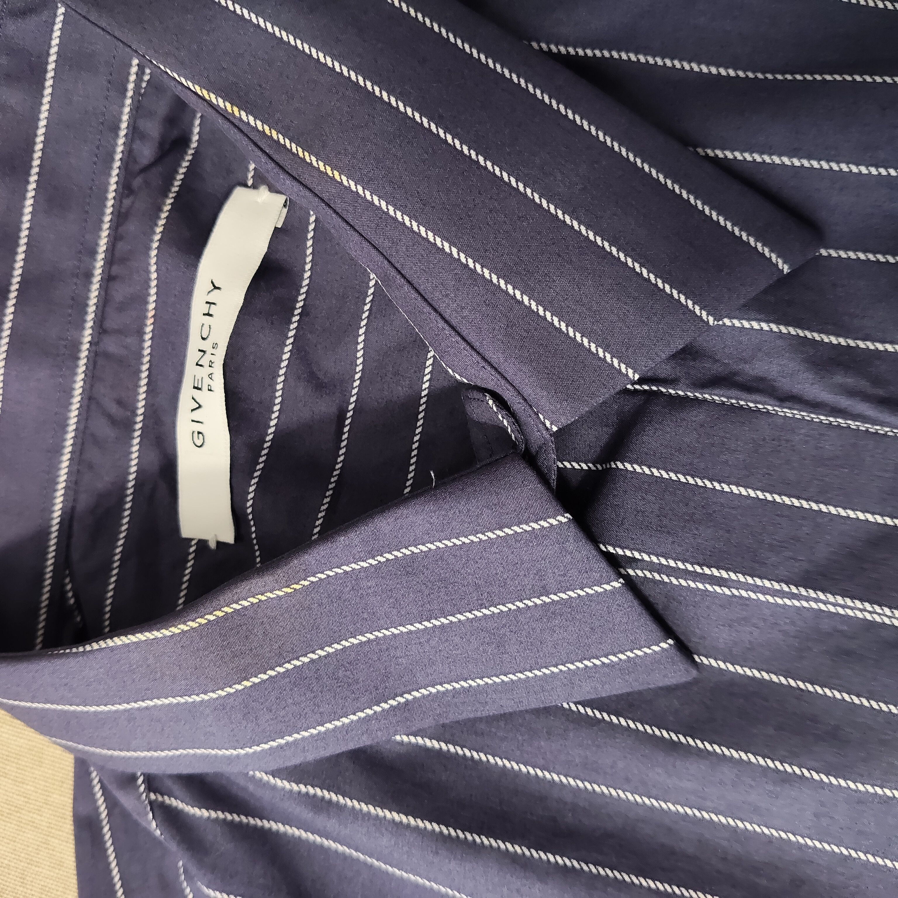 Givenchy Navy stripped shirt Size US M / EU 48-50 / 2 - 8 Thumbnail