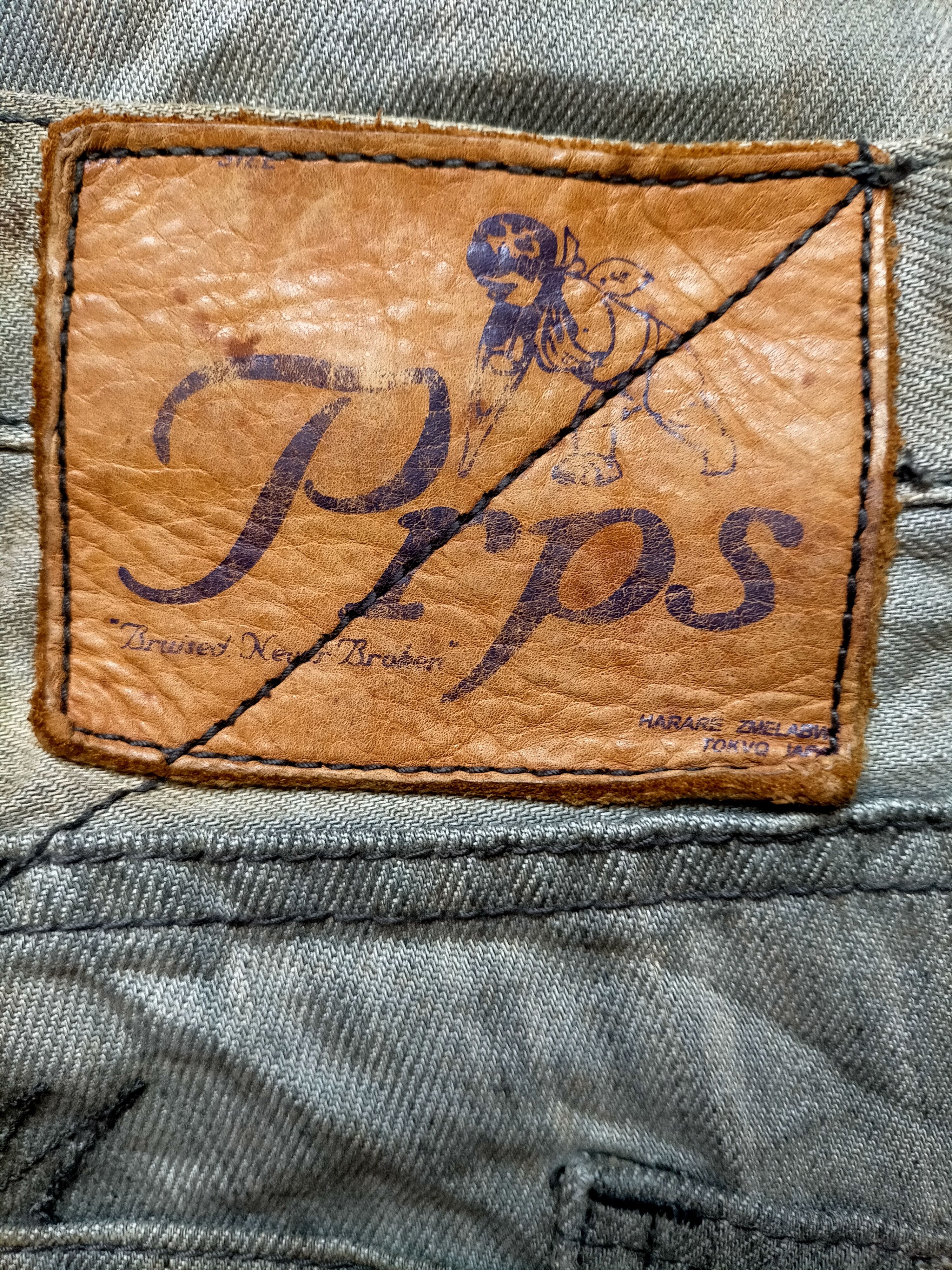 Prps Made in japan Prps denim pants Jeans Size US 31 - 21 Thumbnail