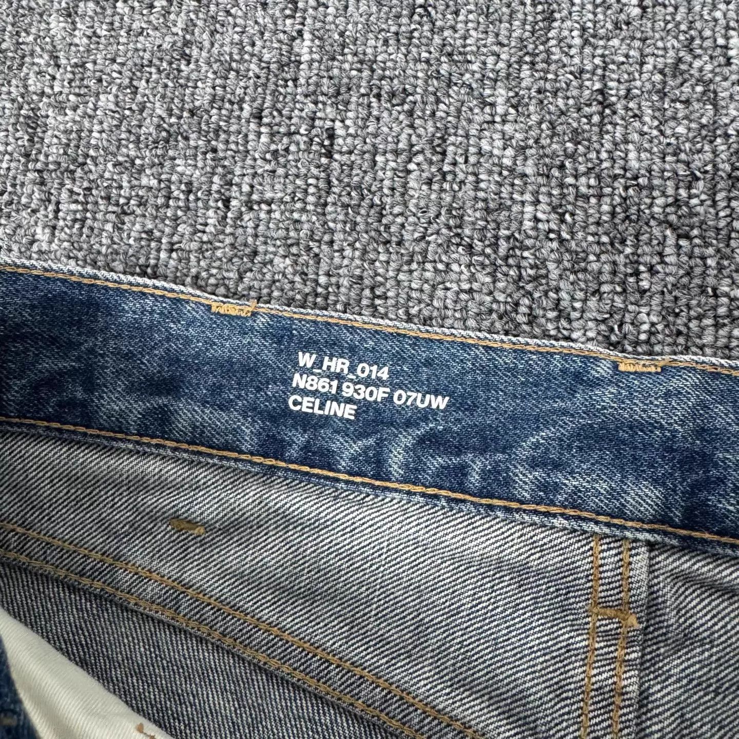 Celine Celine Triomphe Chain Washed Blue Jeans 28 99N Size 28" / US 6 / IT 42 - 5 Thumbnail