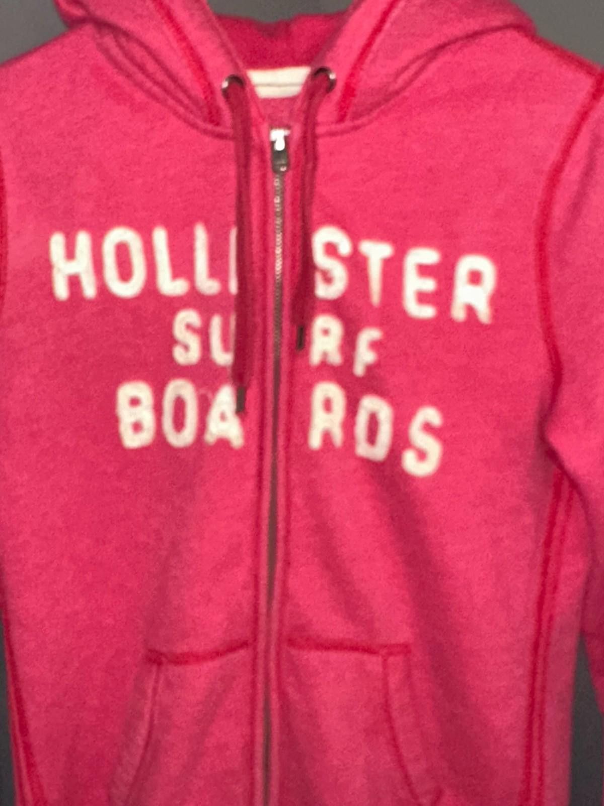 Hollister Women’s L Hollister Hoodie – Chenille Logo, Beach Vibes Size L / US 10 / IT 46 - 2 Thumbnail