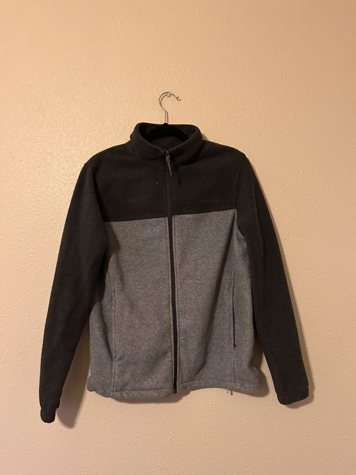 Vintage Mens Two-Tones Fleece Zip-Up Jacket Size US S / EU 44-46 / 1 - 2 Thumbnail