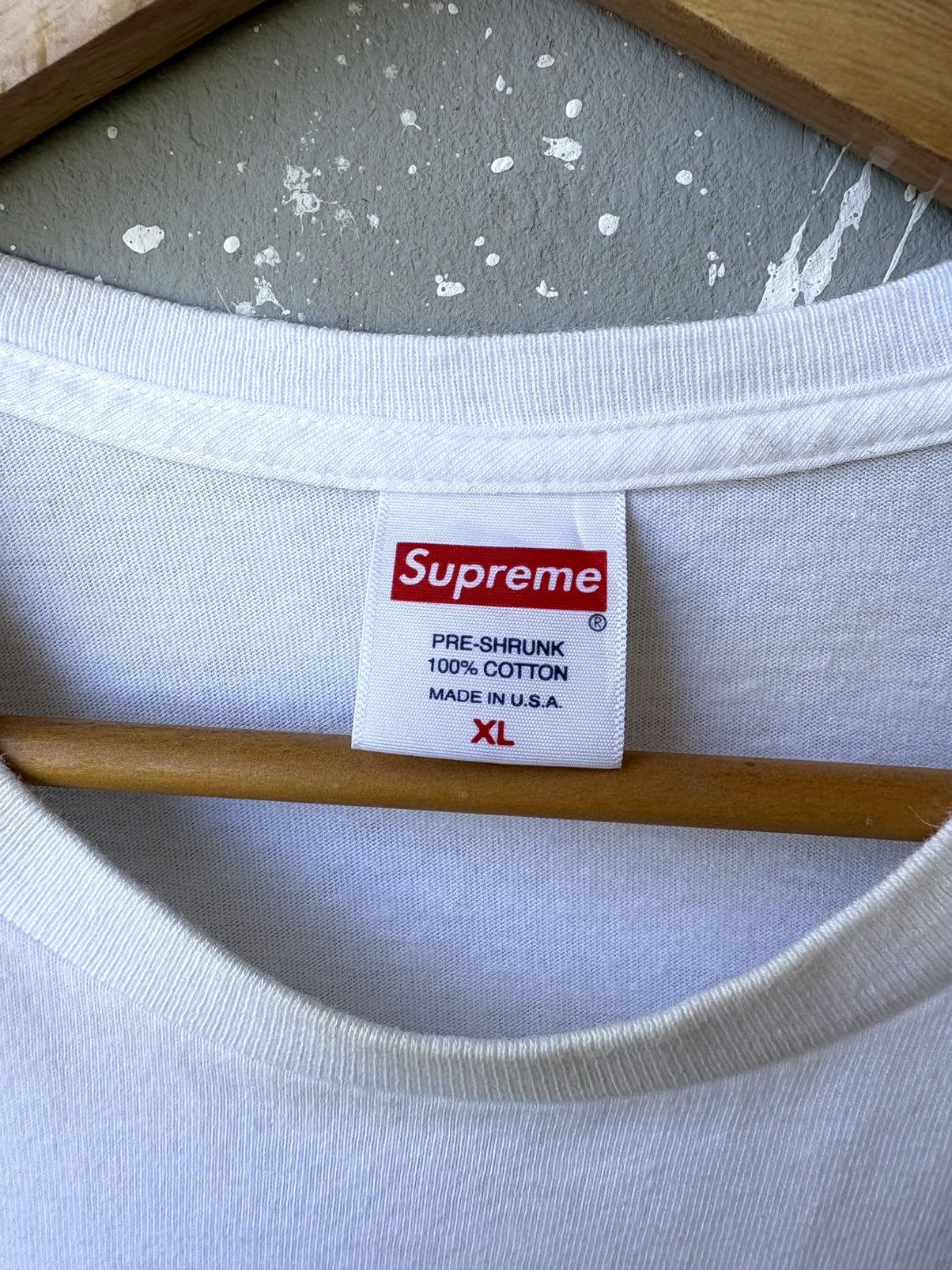 Supreme Supreme Mask Tee in White SS22 Collection Size US XL / EU 56 / 4 - 4 Thumbnail