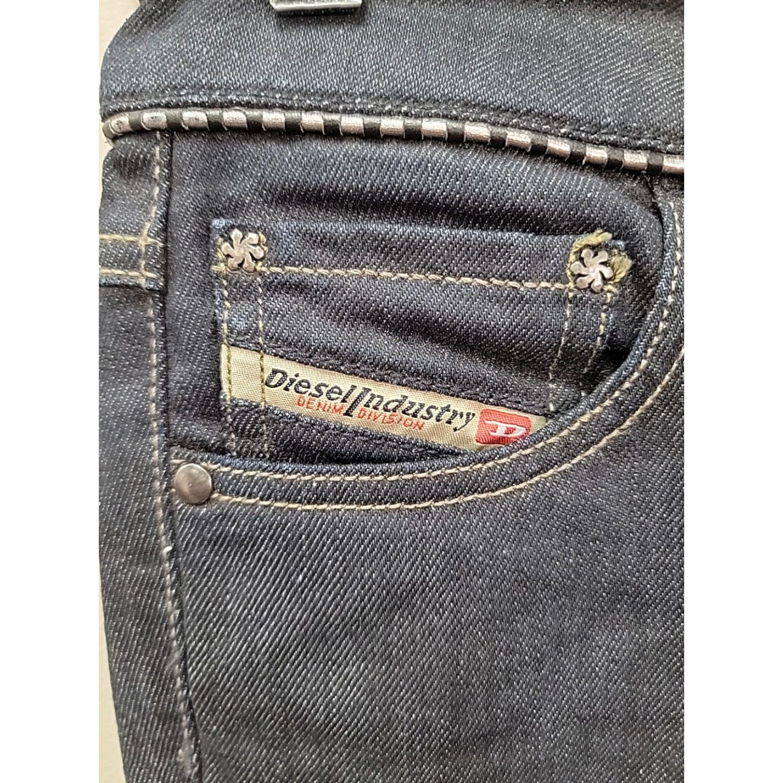 Diesel DIESEL Jeans Bootcut Denim 008AA Regular Slimming Stretch 26x34 Blue Men 5-Pocket Diesel Ronhary Vintage No Size US 26 / EU 42 - 2 Thumbnail