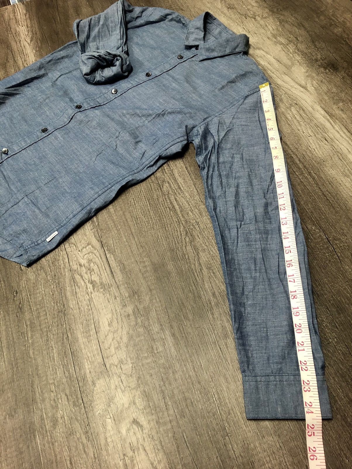 Paul Smith × R.Newbold × Vintage Vintage Chambray Shirt R.Newbold by Paul Smitch Size US M / EU 48-50 / 2 - 17 Thumbnail