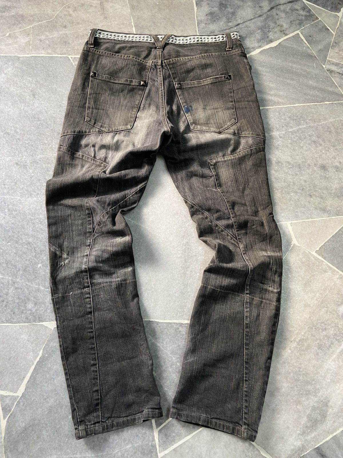 PPFM PPFM Jeans Punk Jeans Art design Pants Size US 33 - 6 Thumbnail