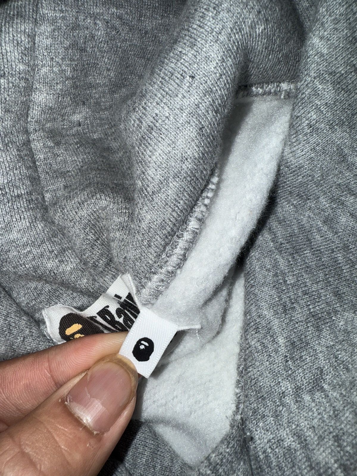 Bape Bape Grey Pullover Hoodie Size US S / EU 44-46 / 1 - 7 Thumbnail