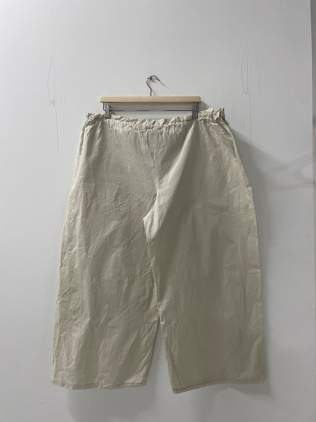 Other Cropped wide leg drawstring pants Size US 36 / EU 52 - 4 Thumbnail