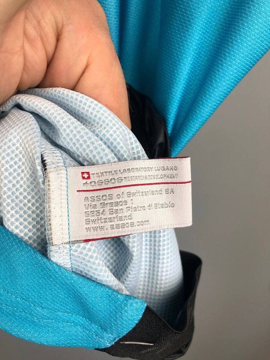 Rapha Assos Women Blue Comfort Fit Cycling Jersey Size L Size L / US 10 / IT 46 - 9 Thumbnail