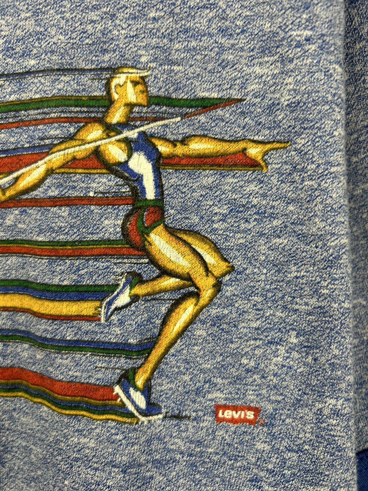 Levi's Vintage 1984 Olympic Games Levis USA Soccer Graphic Ringer Size US M / EU 48-50 / 2 - 9 Thumbnail