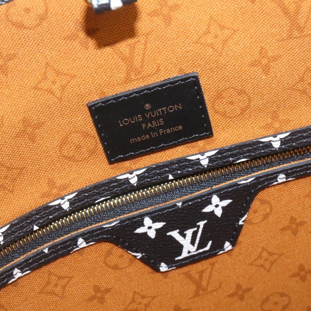 Louis Vuitton LOUIS VUITTON Monogram Giant Neverfull MM Tote Bag Caramel Size ONE SIZE - 16 Thumbnail
