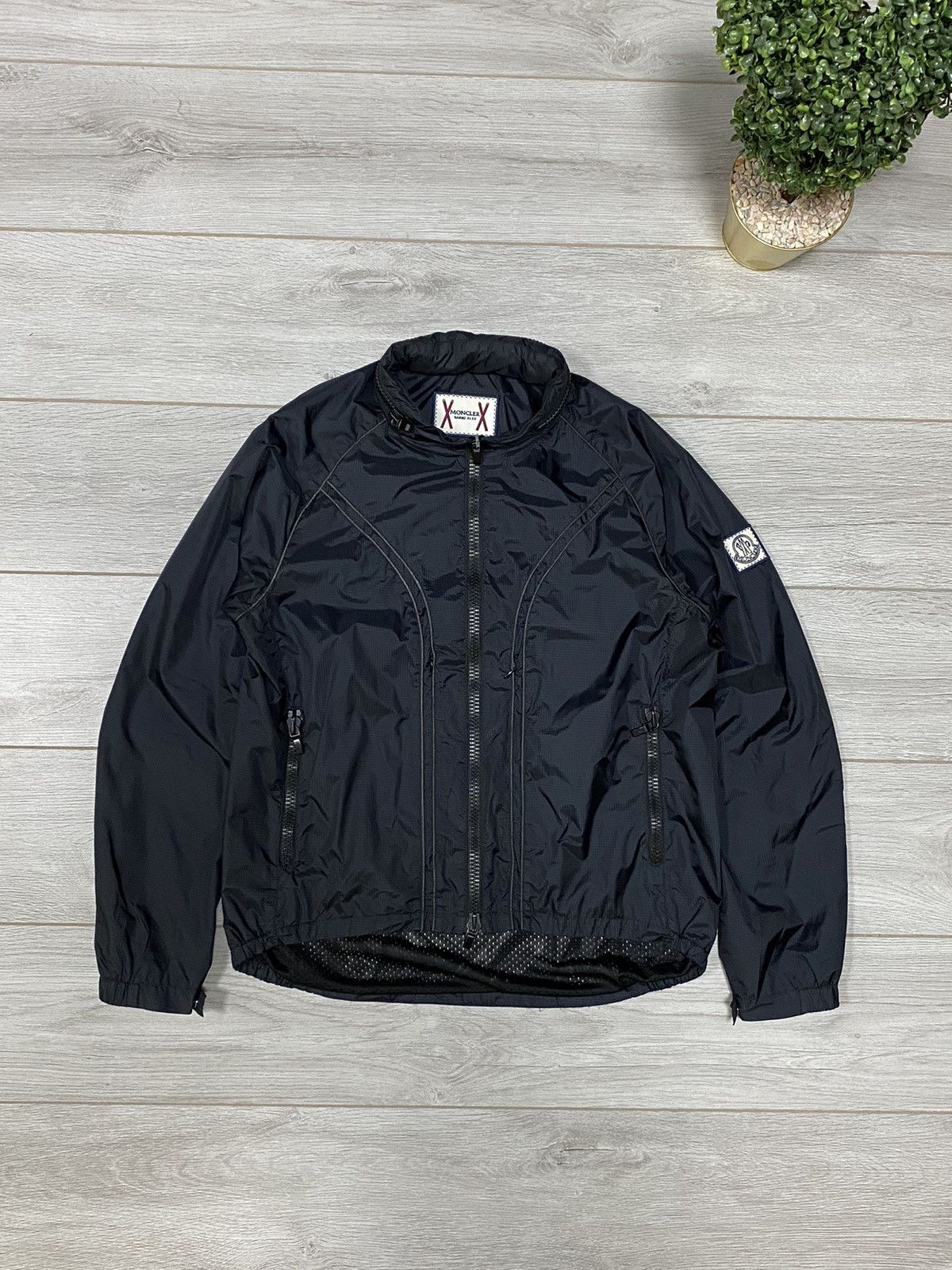 Moncler Moncler Gamme Bleu Grenoble Jacket zip vintage rare Size US L / EU 52-54 / 3 - 3 Thumbnail