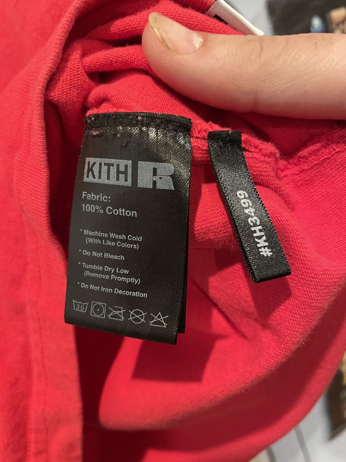 Kith × Russell Athletic SS19 Kith x Russell Athletic Logo Tee Red Size US XS / EU 42 / 0 - 5 Thumbnail