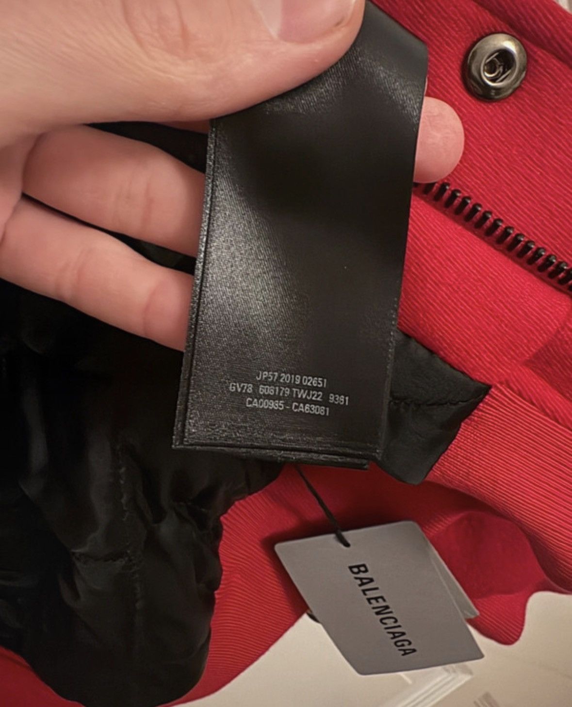 Balenciaga Rare varsity driyyyyup Size US S / EU 44-46 / 1 - 5 Thumbnail