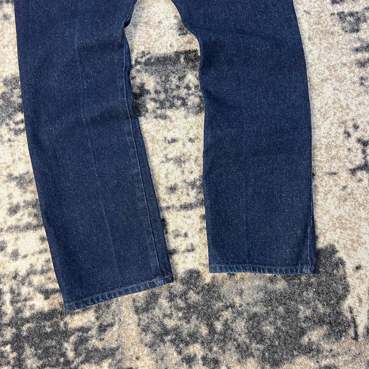 Levi's 514 Levis Vintage Y2K Navy Blue Denim Jeans Streetwear Style Size US 33 - 4 Thumbnail