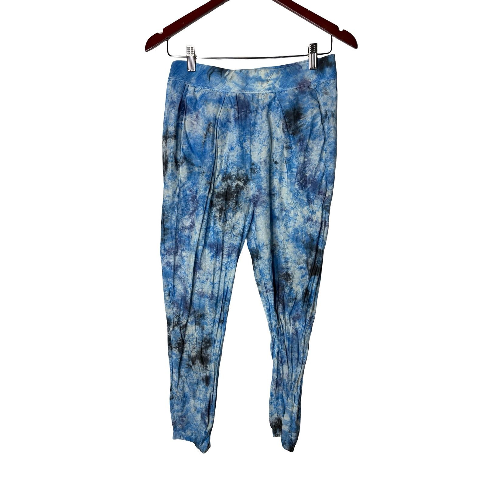 Other Raquel Allegra Blue white Tie-Dye Easy Lounge Pants 0 US XS Size 24" / US 00 / IT 34 - 1 Thumbnail