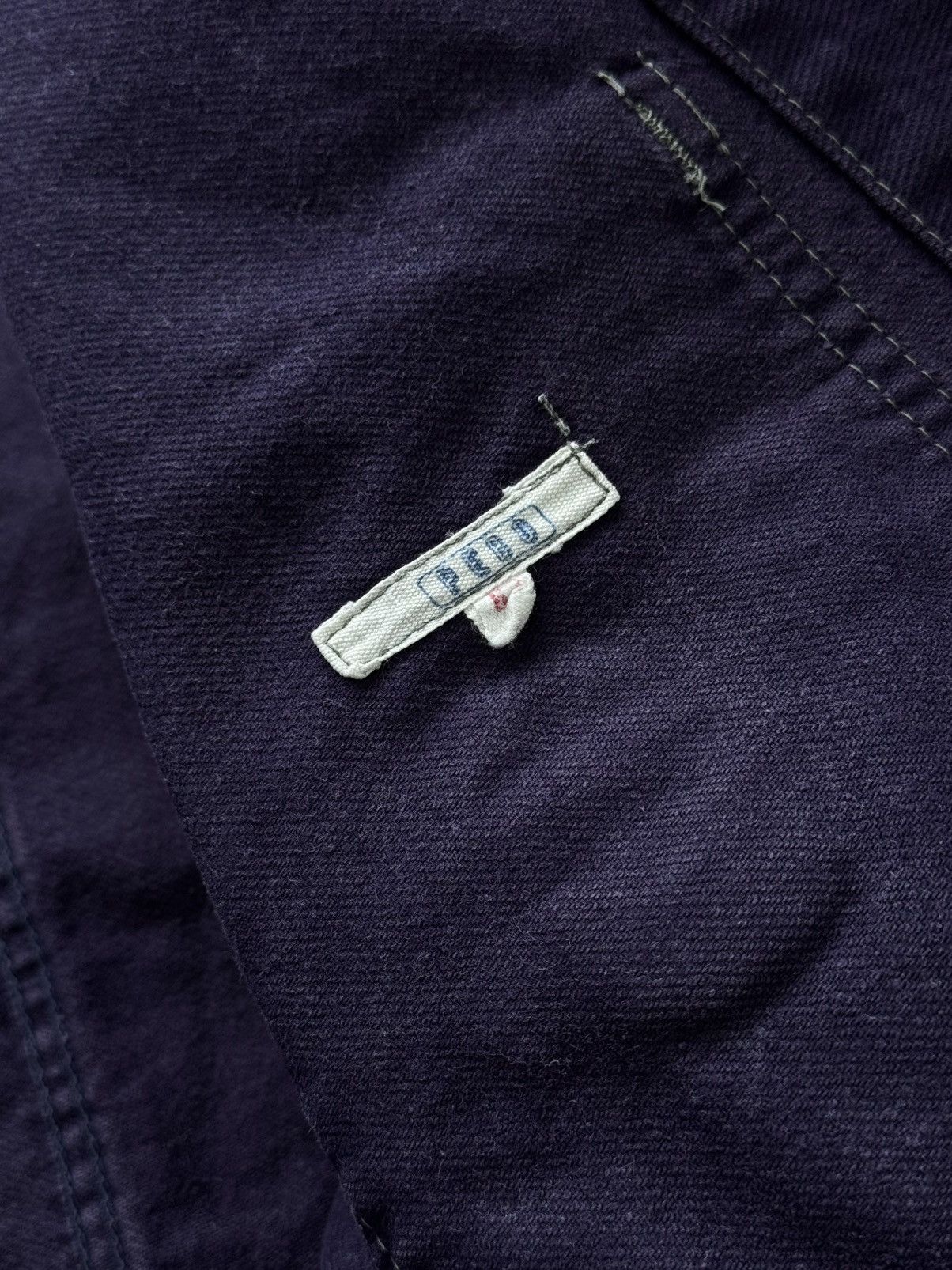 Vetra 1960s Vintage Swiss Workwear Railway Faded Chore Jacket Size US M / EU 48-50 / 2 - 6 Thumbnail