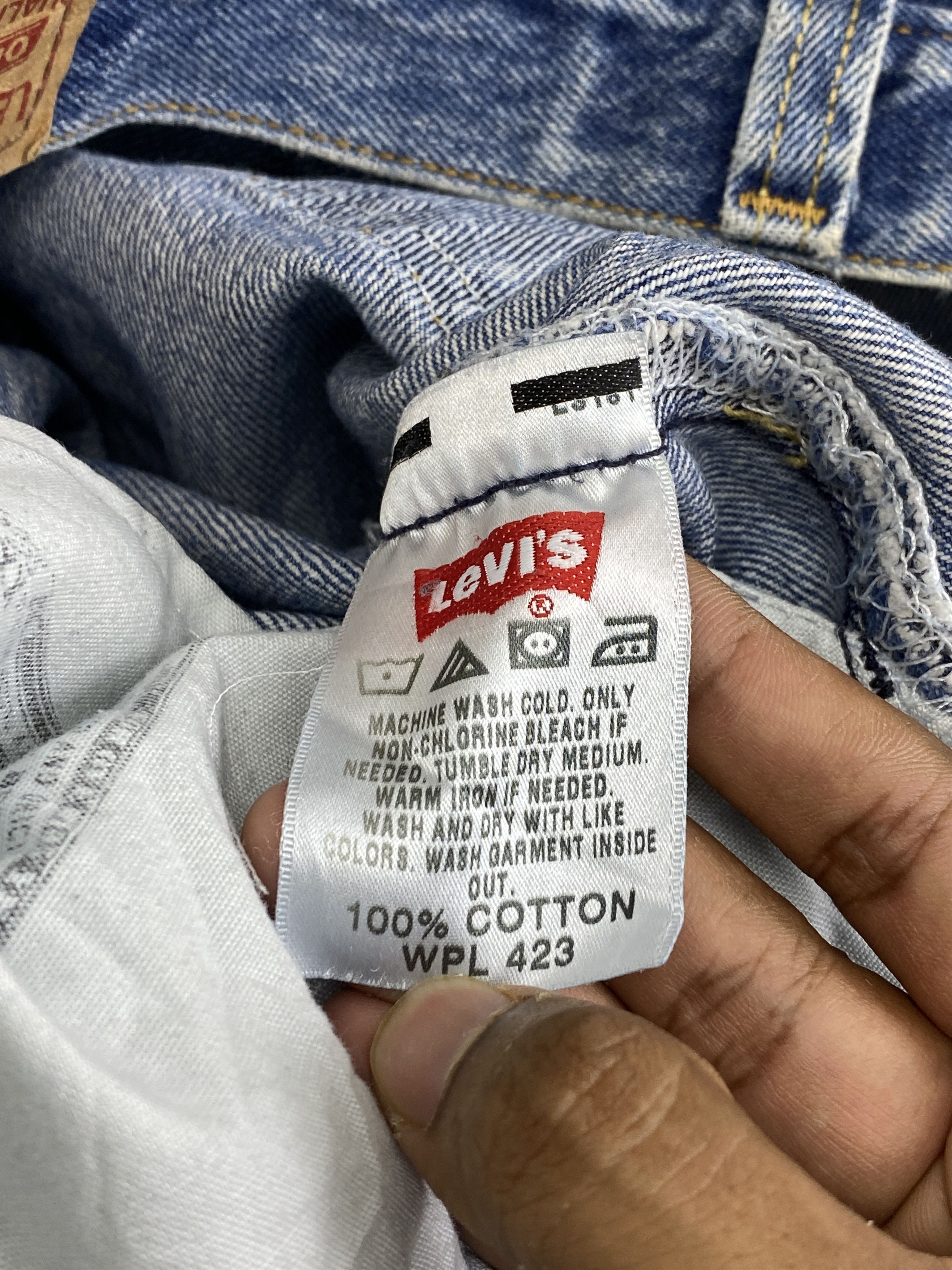Levi's Blue Denim Vintage Levi's 501 Jeans DP2831 Size US 32 / EU 48 - 7 Thumbnail