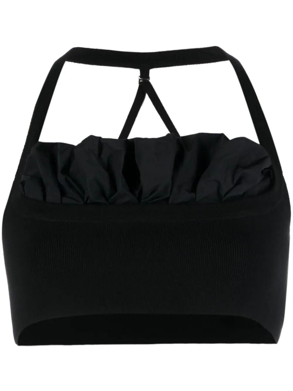 Jacquemus o1mle0824 Le Bandeau Frivolli in Black Size XXS / US 00 / IT 34 - 1 Thumbnail