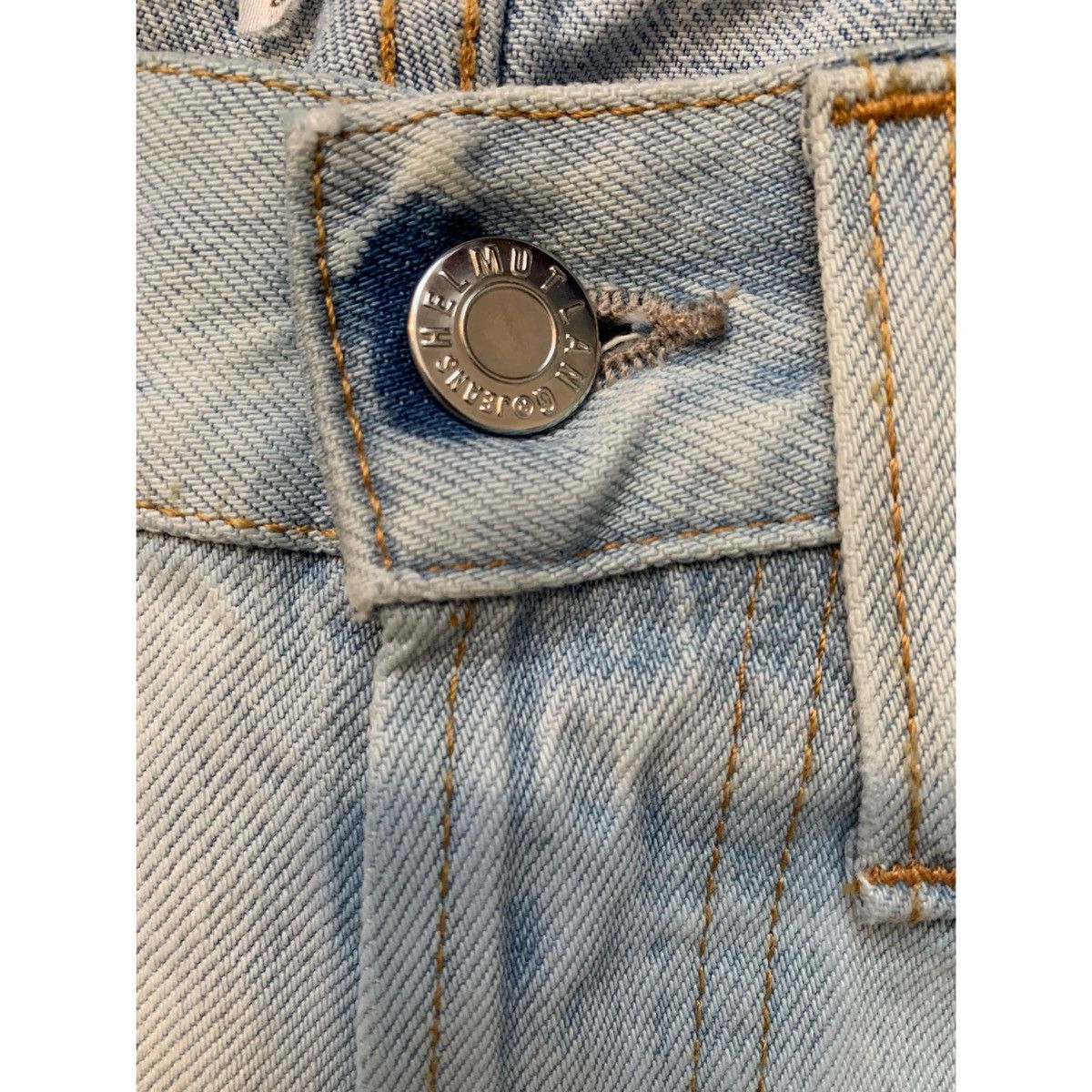 Helmut Lang HELMUT LANG LO DRAINPIPE LIGHT WASH JEANS Size US 29 - 4 Thumbnail
