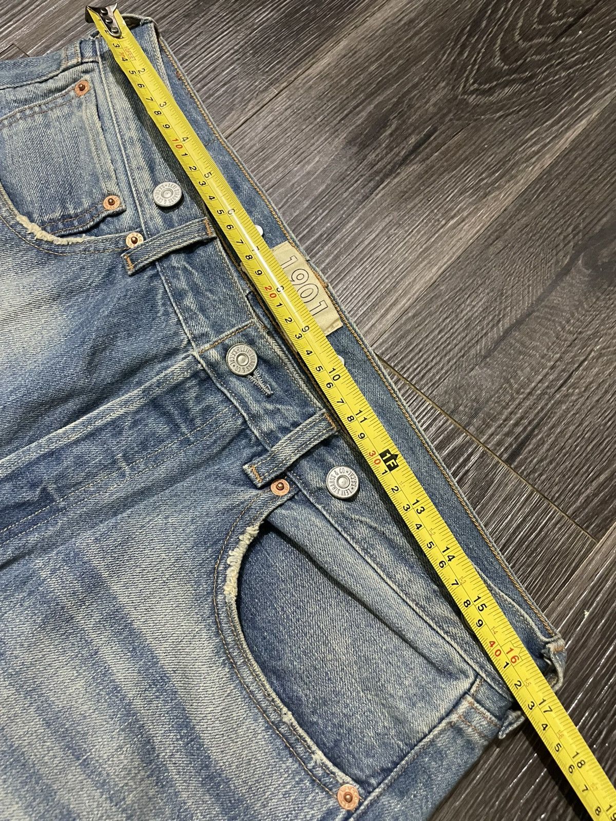 Levi's Levi’s 501 Patchwork Based 1901 Vintage Model Size US 32 / EU 48 - 13 Thumbnail
