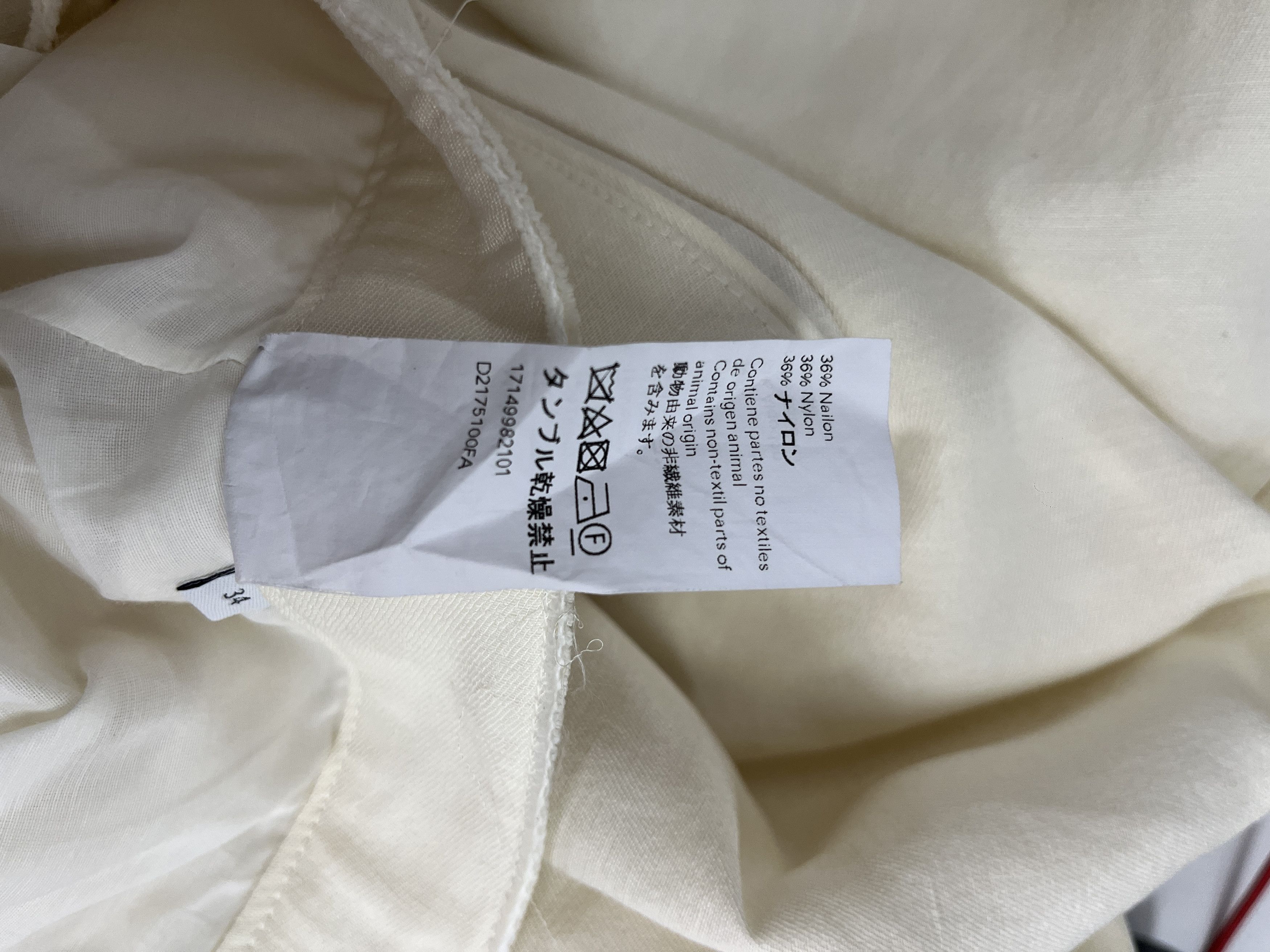 Loewe Loewe Beige Multi Buttons A-Line Skirt Size 24" / US 00 / IT 34 - 7 Thumbnail