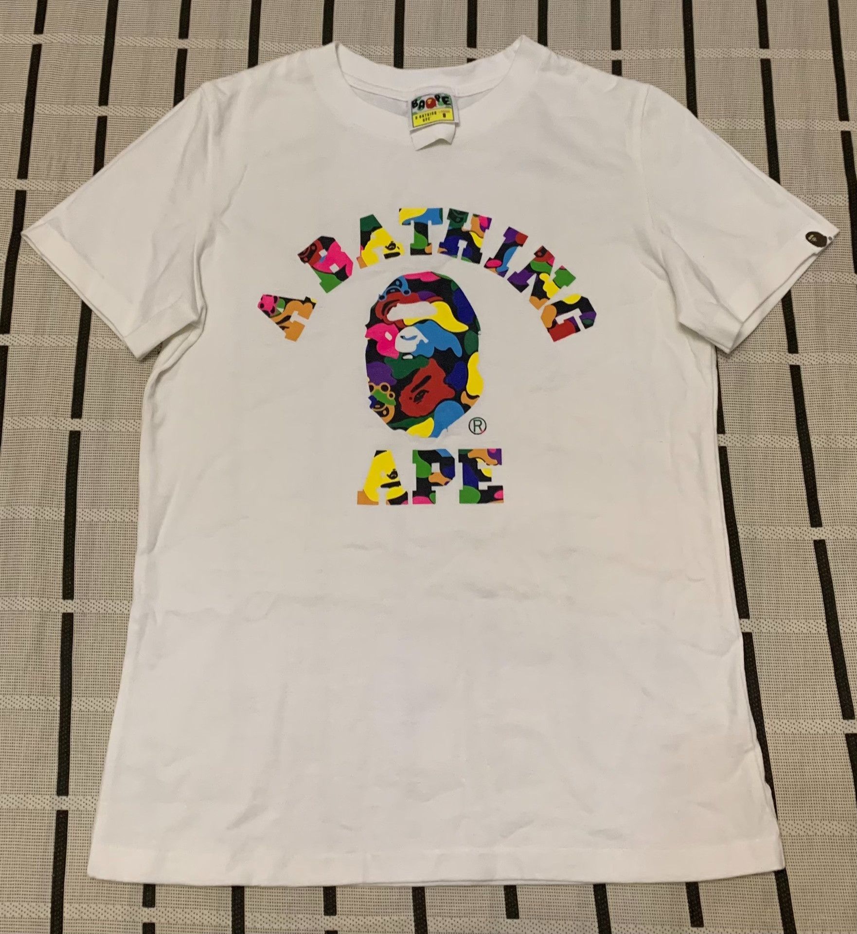 Bape Bape Camo Ape Head Multi T-Shirt S Women Size S / US 4 / IT 40 - 1 Thumbnail