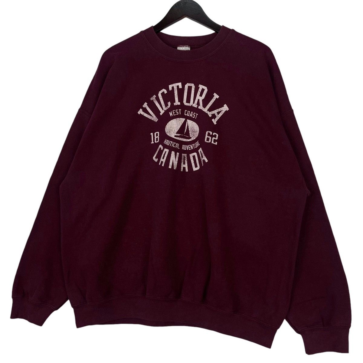 Gildan × Vintage Vintage GILDAN Victoria West Coast Canada Crewneck Size XXL / US 16-18 / IT 52-54 - 2 Thumbnail