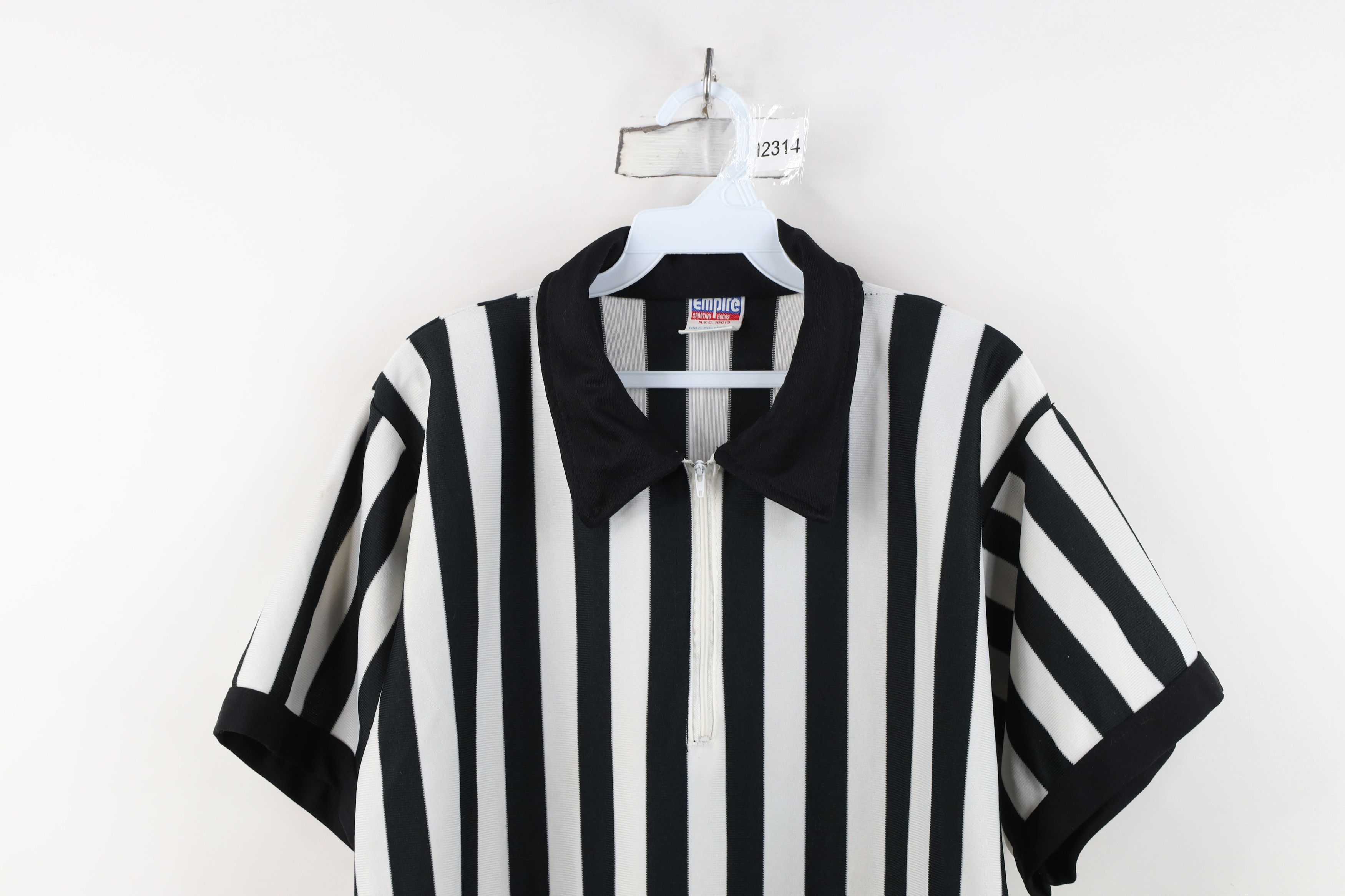 Vintage Vintage 90s Referee Ref Uniform Jersey Polo Shirt USA Size US L / EU 52-54 / 3 - 2 Thumbnail