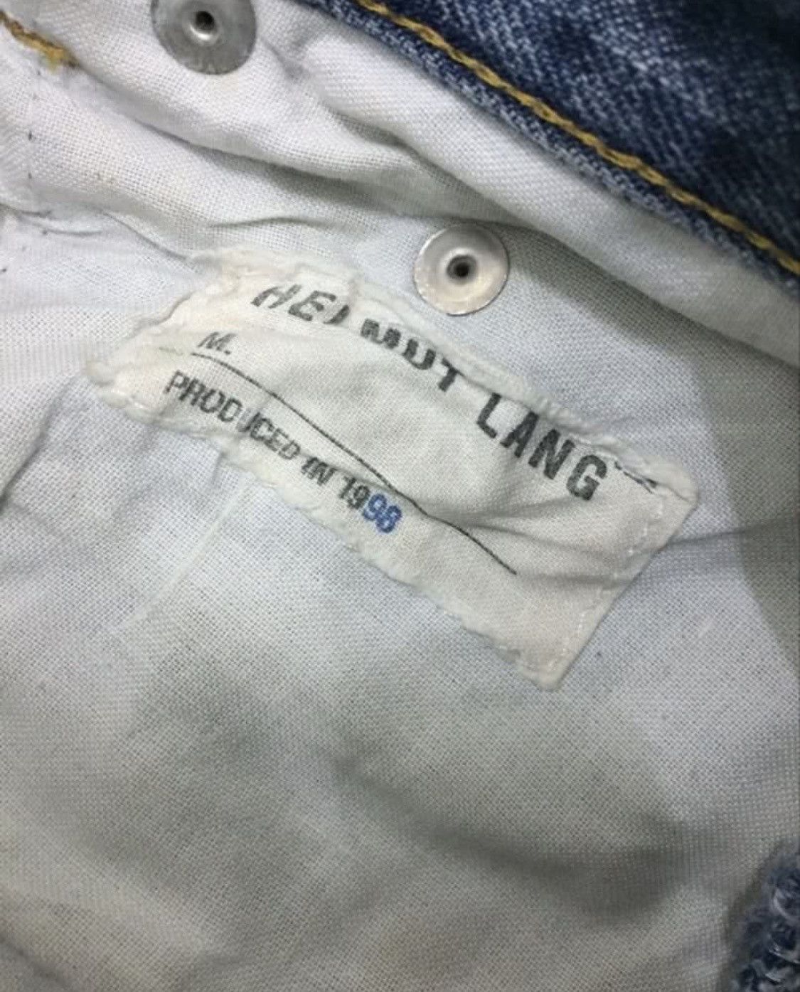 Helmut Lang Helmut lang distressed jeans 1998 Size US 30 / EU 46 - 6 Thumbnail