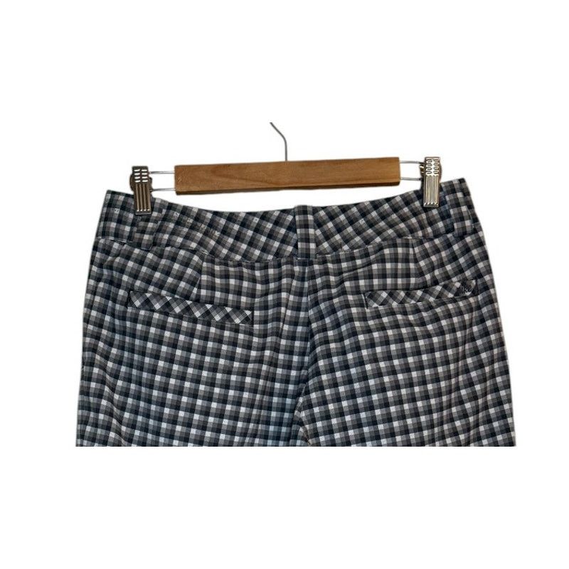 Nike Nike Shorts Women 4 Blue Bermuda Plaid Golf Activewear Size 27" / US 4 / IT 40 - 5 Thumbnail