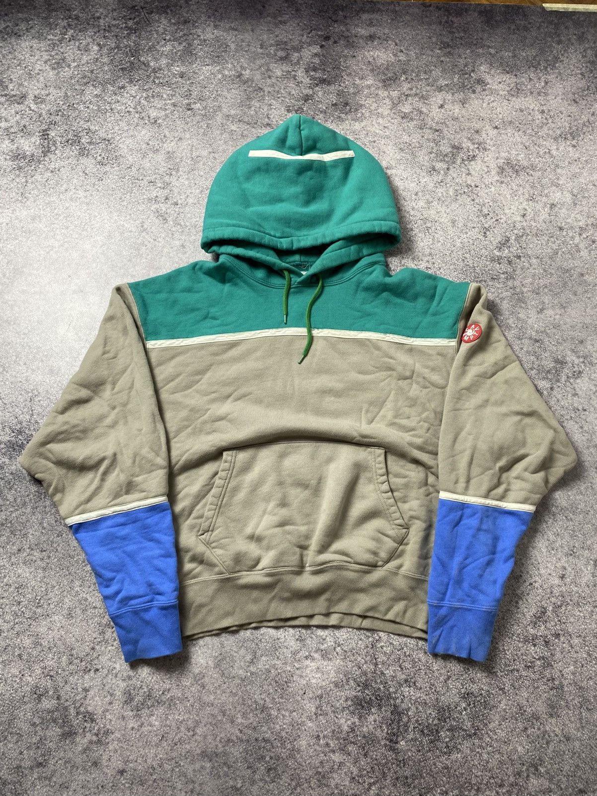 Cav Empt Cav empt oversized hoodie very rare beige&green Size US M / EU 48-50 / 2 - 1 Thumbnail