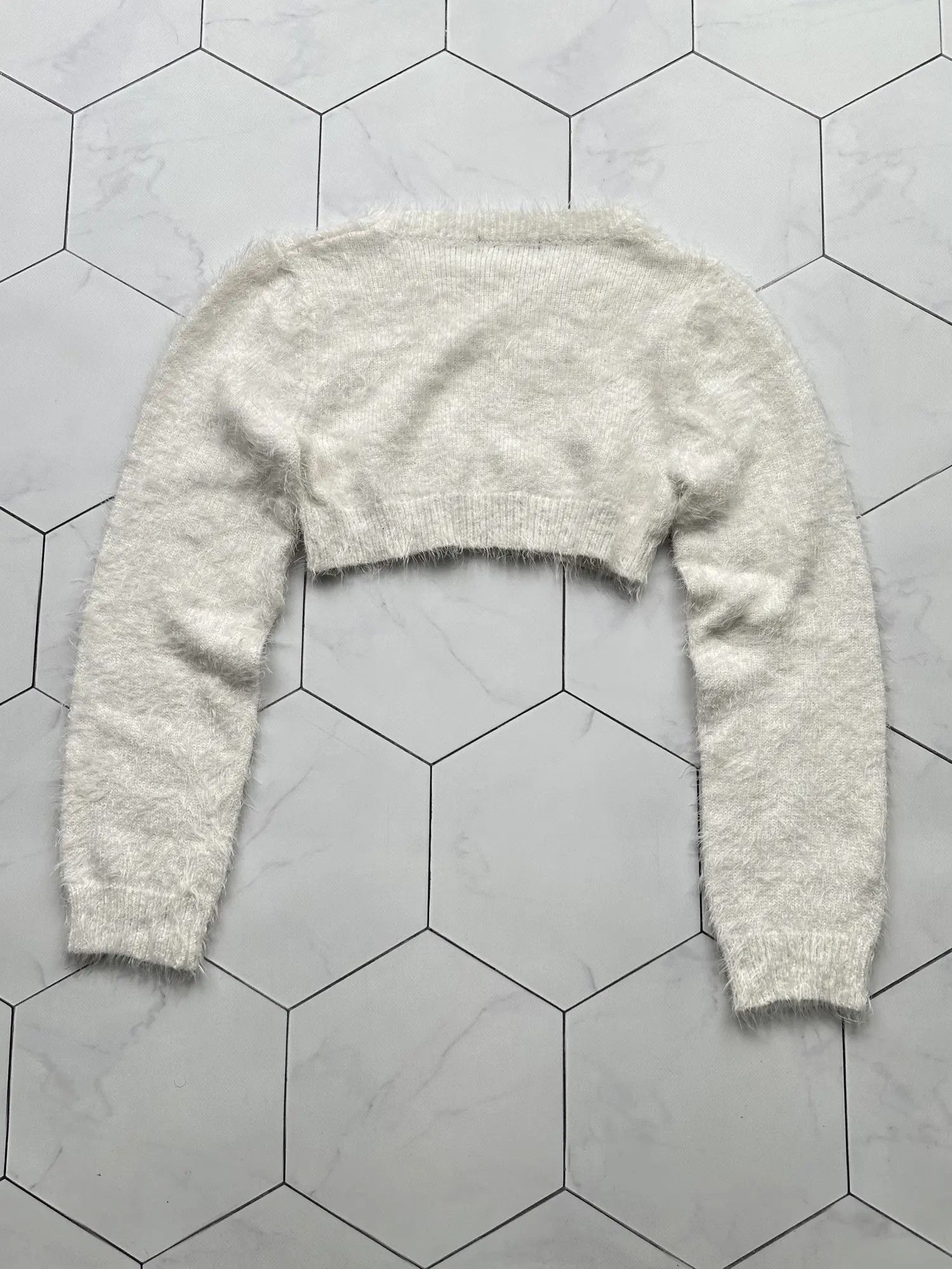 Japanese Brand Vintage Mohair Sweater (B453)E2D15 Size XS / US 0-2 / IT 36-38 - 3 Thumbnail