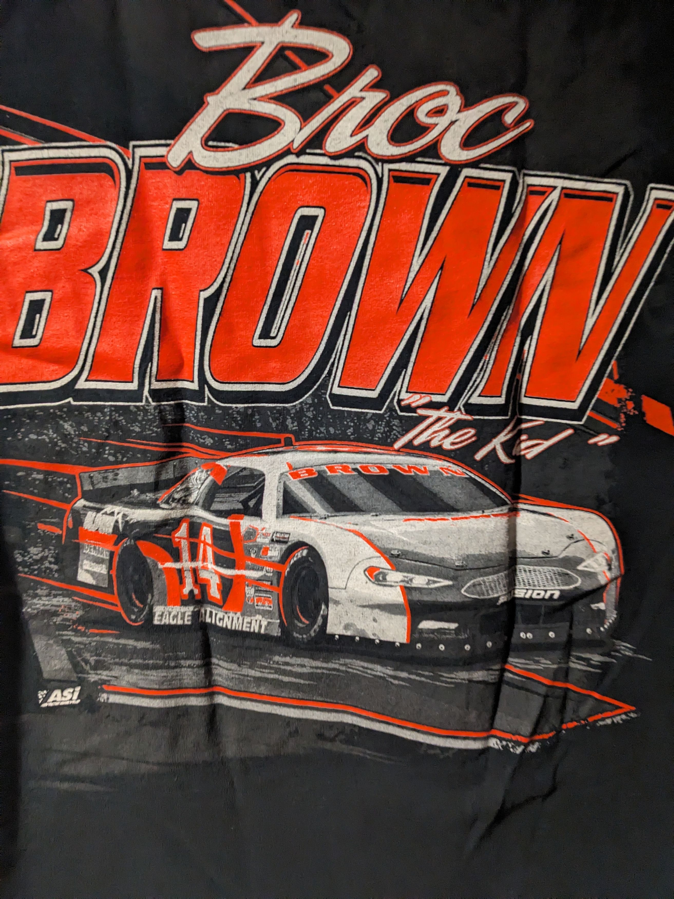NASCAR × Vintage Vintage 2010's Broc Brown Nascar Chase Authentic T-Shirt Size US M / EU 48-50 / 2 - 2 Thumbnail