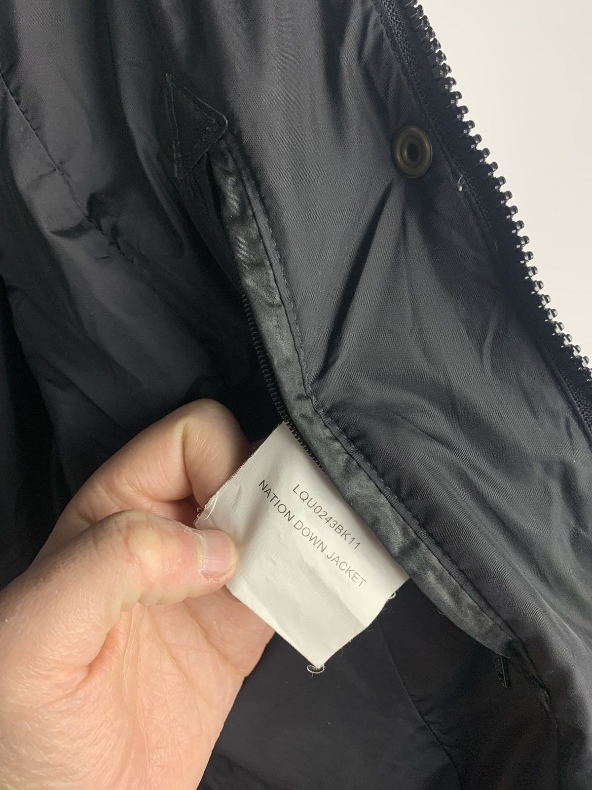 Barbour Vintage Barbour Nation Down Jacket Women’s Size UK 10 Black Size M / US 6-8 / IT 42-44 - 8 Thumbnail