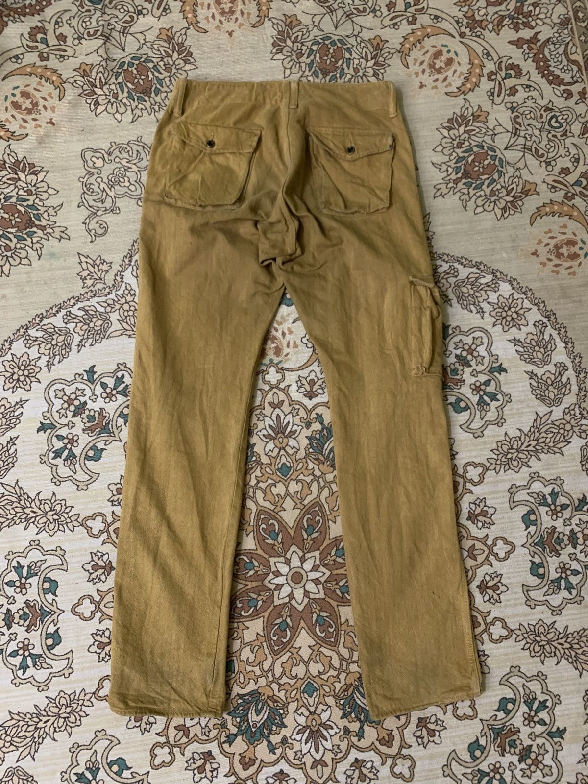 Japanese Brand × Johnbull × Vintage VINTAGE JOHN BULL KOJIMA JAPAN DENIM CARGO Size US 32 / EU 48 - 9 Thumbnail