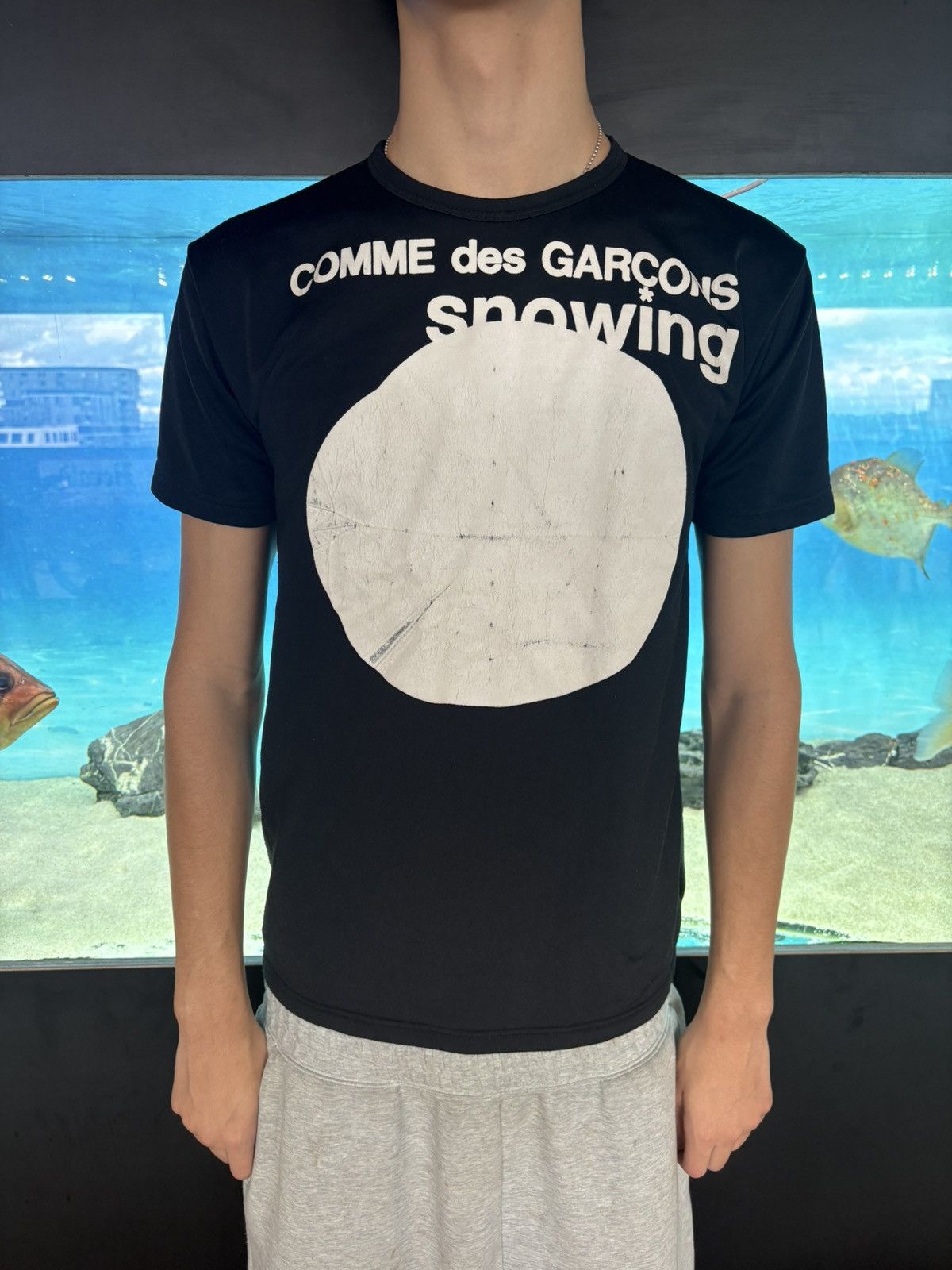 Comme des Garcons Parfums “Over The Moon” Ringer Tee | Grailed