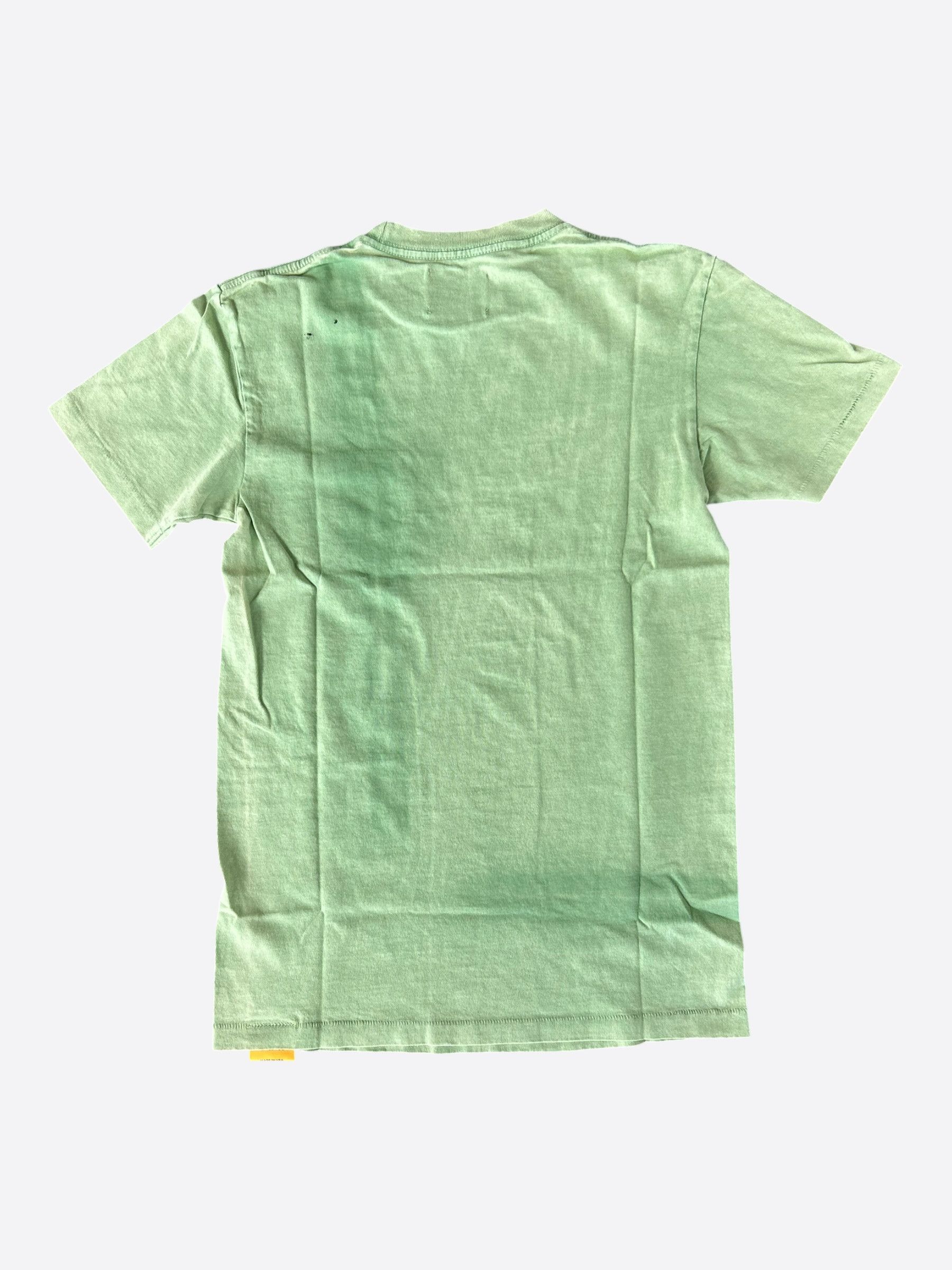 Gallery Dept. Vintage Green & White Paint Splatter Logo T-Shirt Size US XS / EU 42 / 0 - 2 Thumbnail
