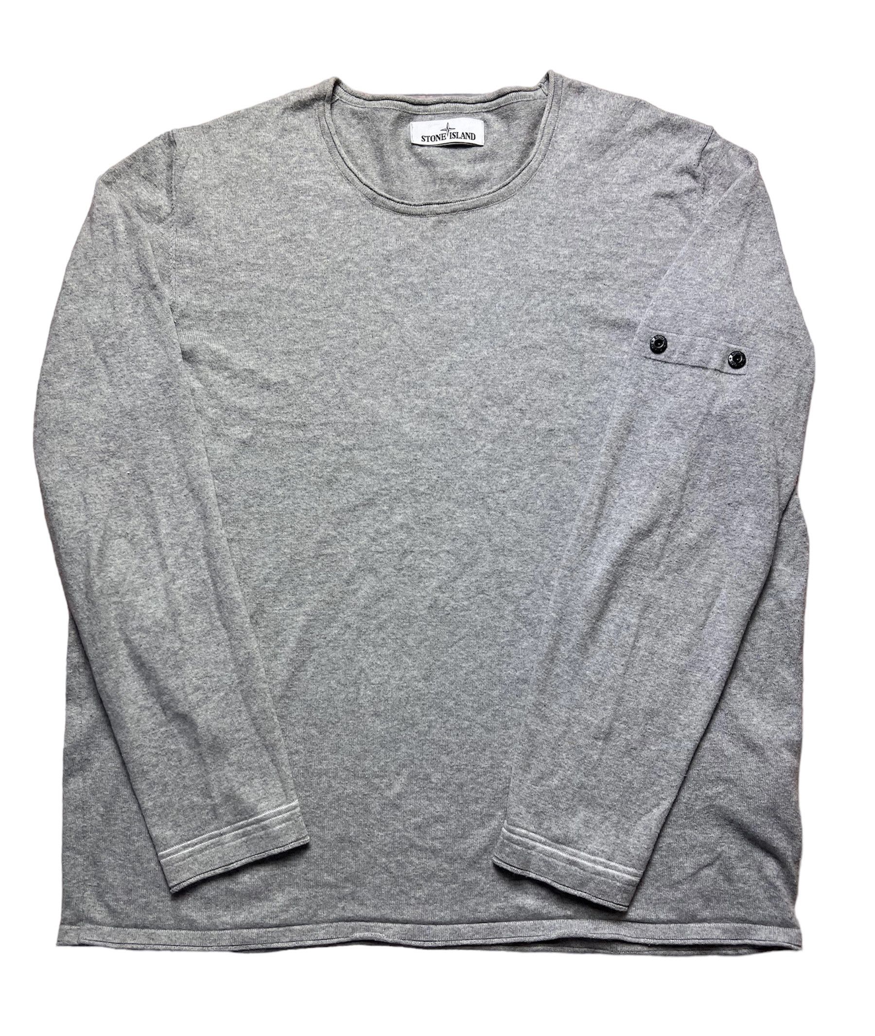 image of Stone Island Sweater in Grey, Men's (Size 2XL)