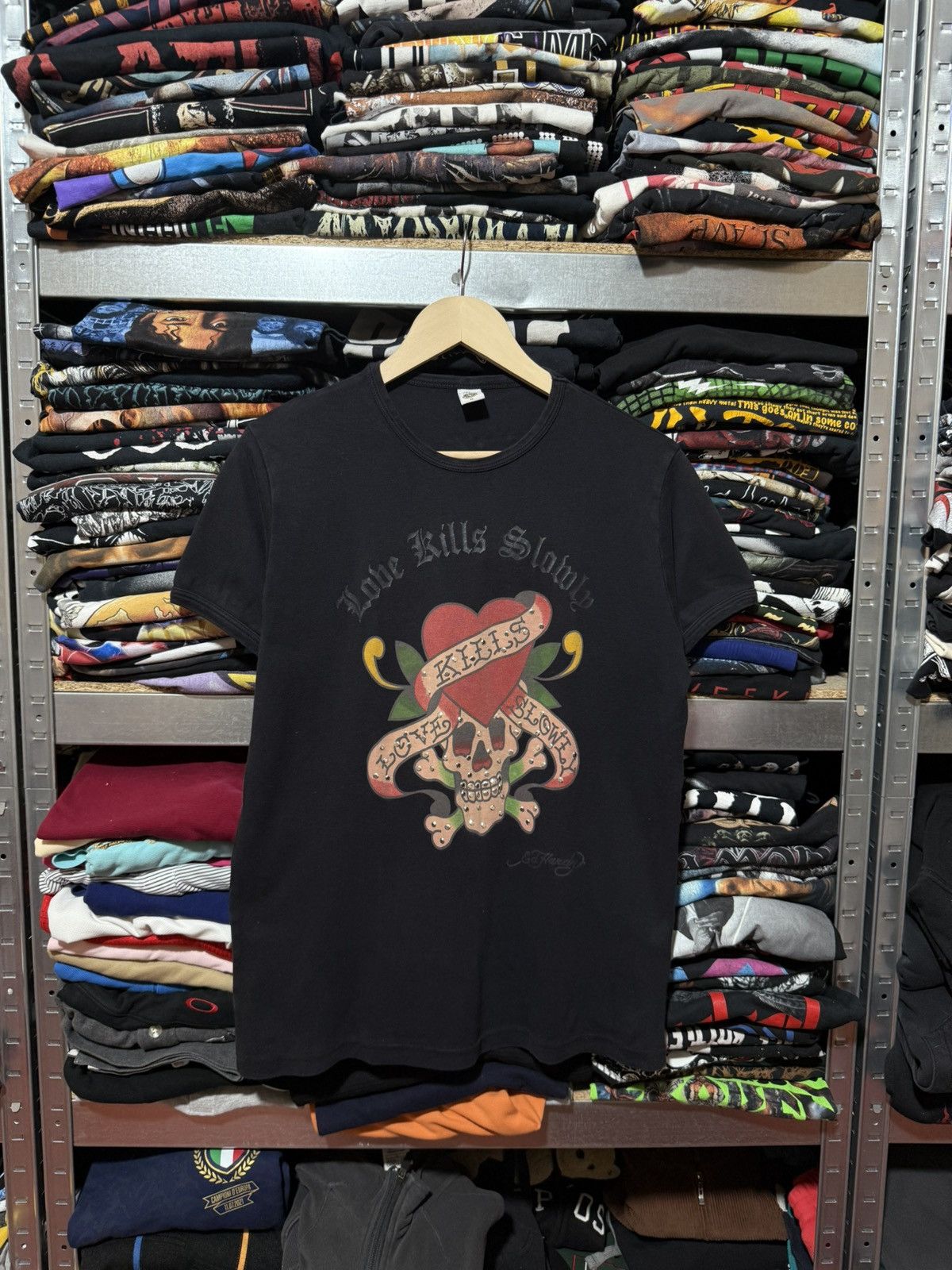 Christian Audigier × Ed Hardy Ed Hardy by christian audiger T-Shirt Y2K Hype Size US M / EU 48-50 / 2 - 1 Thumbnail