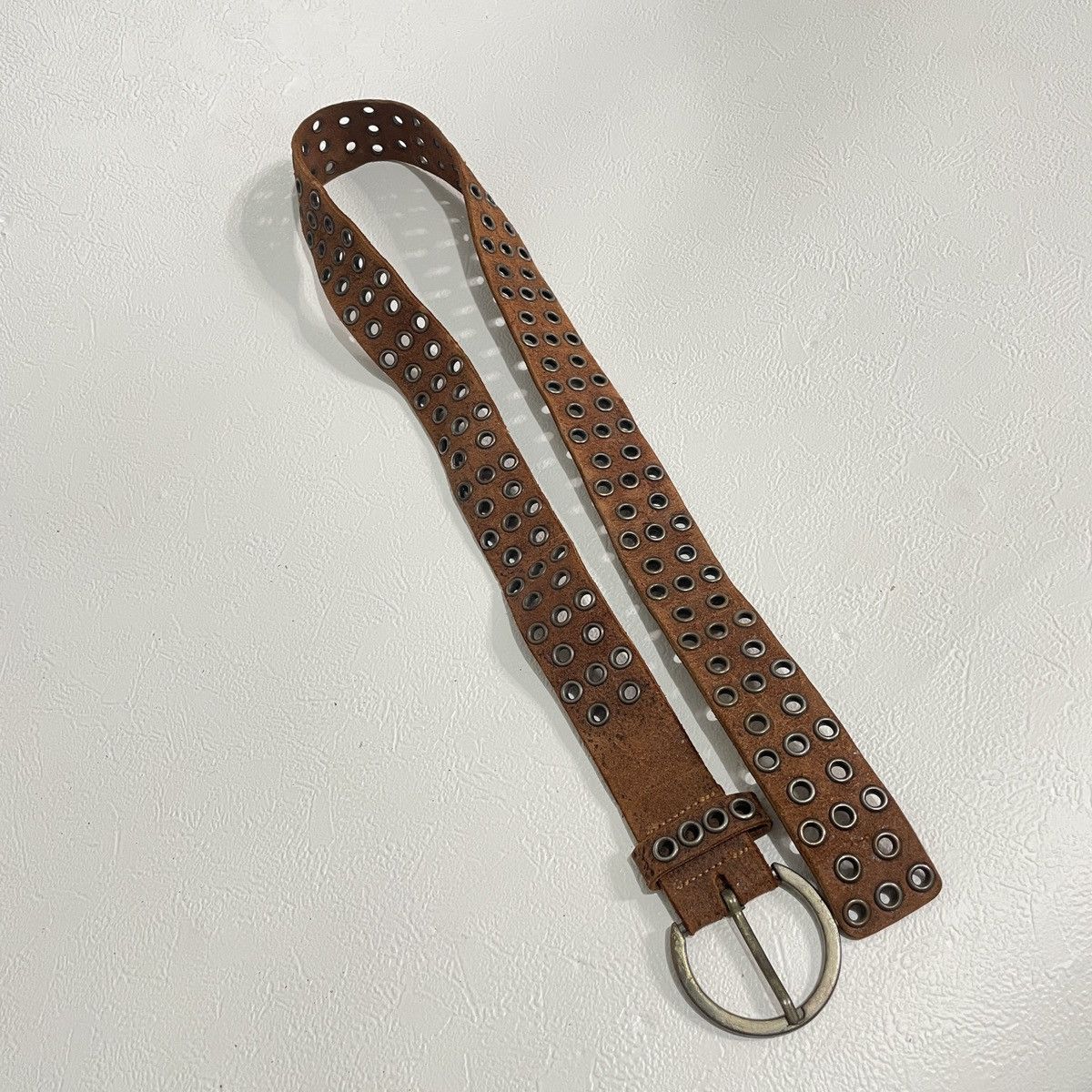 If Six Was Nine Vintage y2k studded ring leather belts Size ONE SIZE - 2 Thumbnail