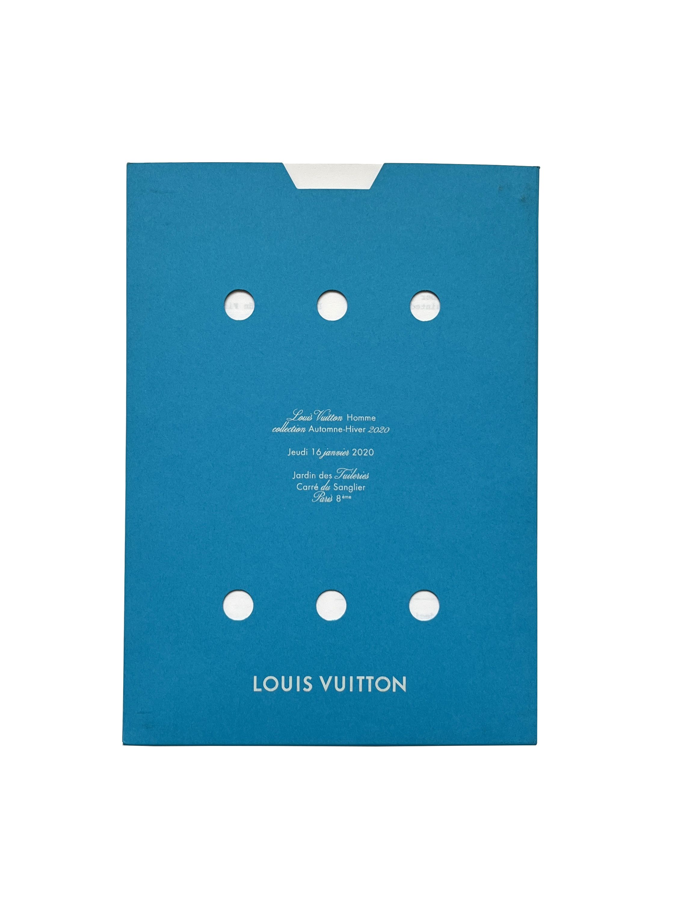 Louis Vuitton × Virgil Abloh ⚡️QUICK SALE⚡️FW2020 Louis Vuitton x Virgil Abloh Show Notes Size ONE SIZE - 2 Thumbnail