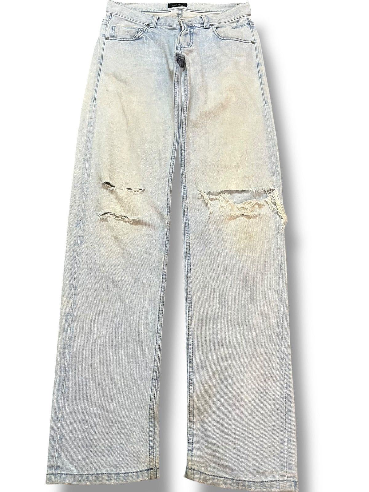 JOSEPH HOMME Vintage Joseph Homme Selvedge Faded Distressed Denim Size US 30 / EU 46 - 1 Thumbnail